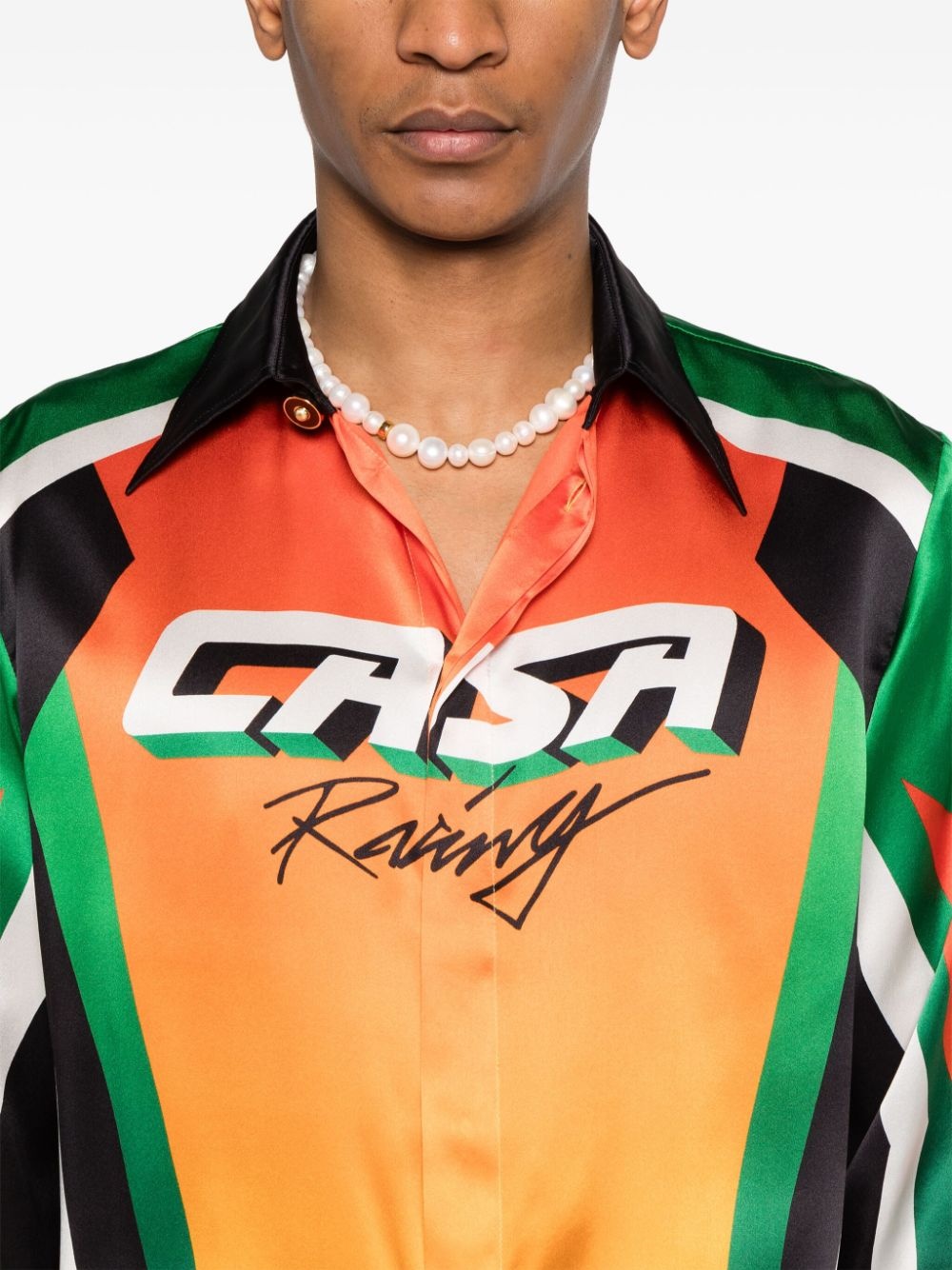 Moto Sport silk shirt - 6