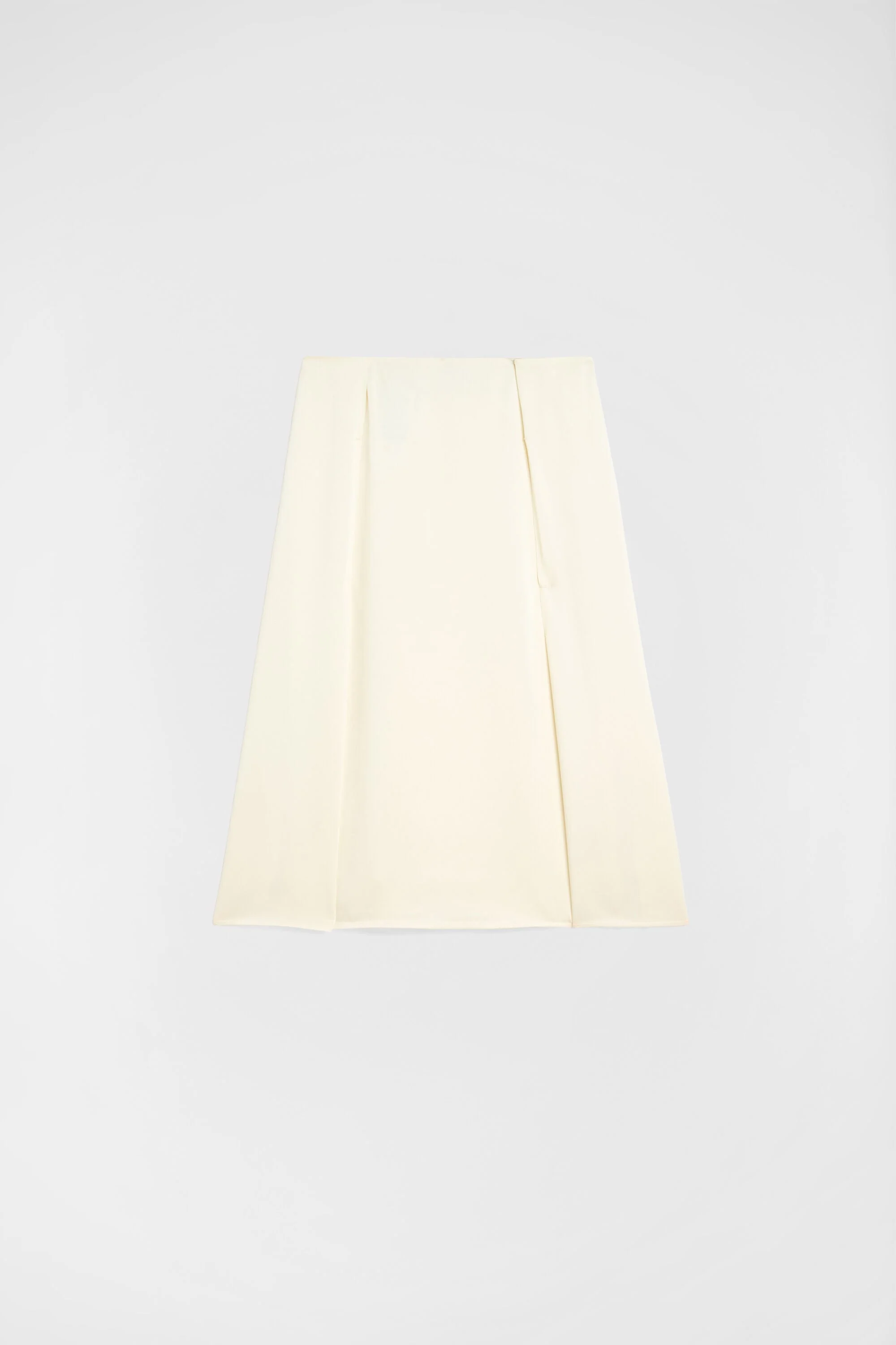 Envers Satin Pleated Skirt - 1