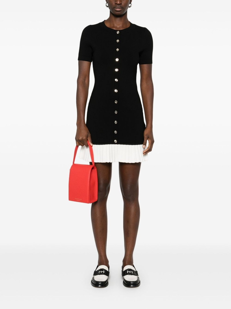 Sandro pleated mini dress outlook