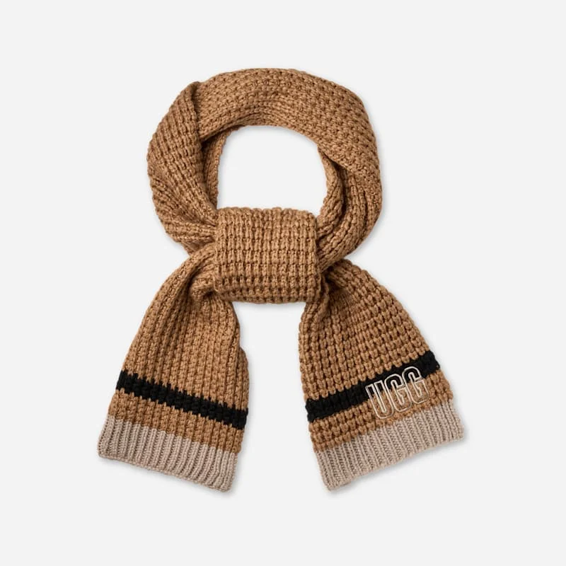 ® Men's Waffle Stripe Scarf - 1