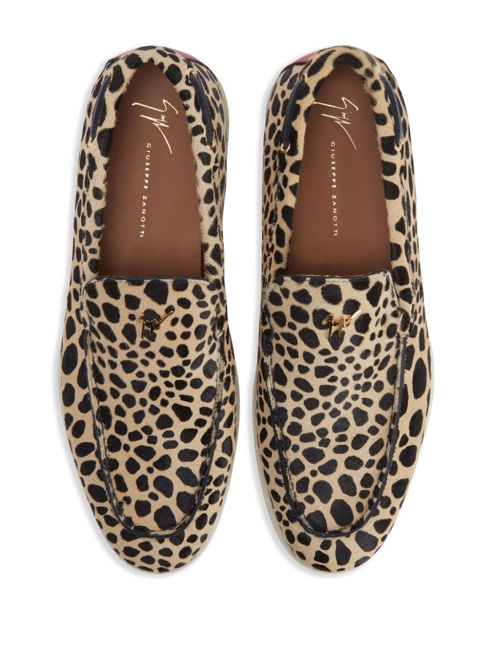 The Maui leopard-print loafers - 4