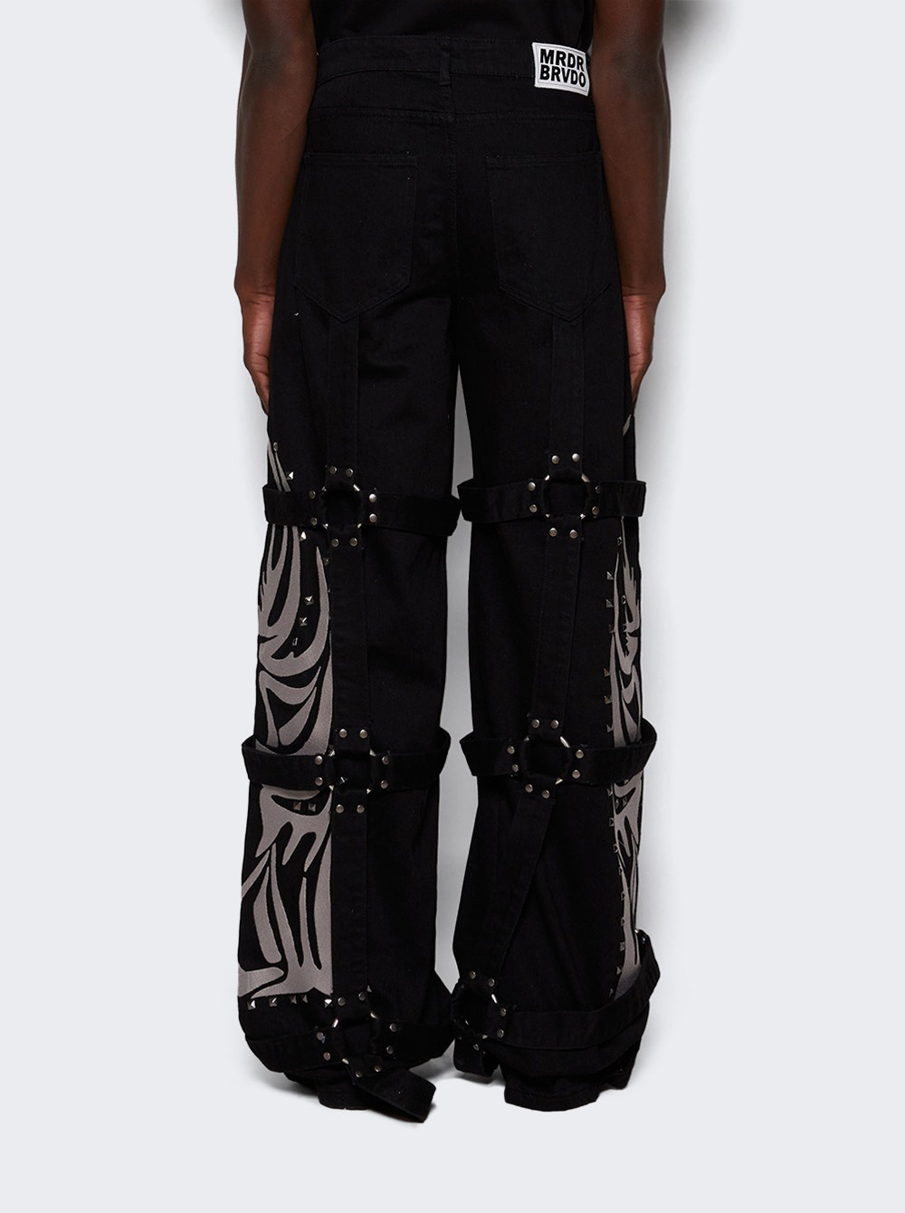 Winged Logo Bondage Pant Coal - 5