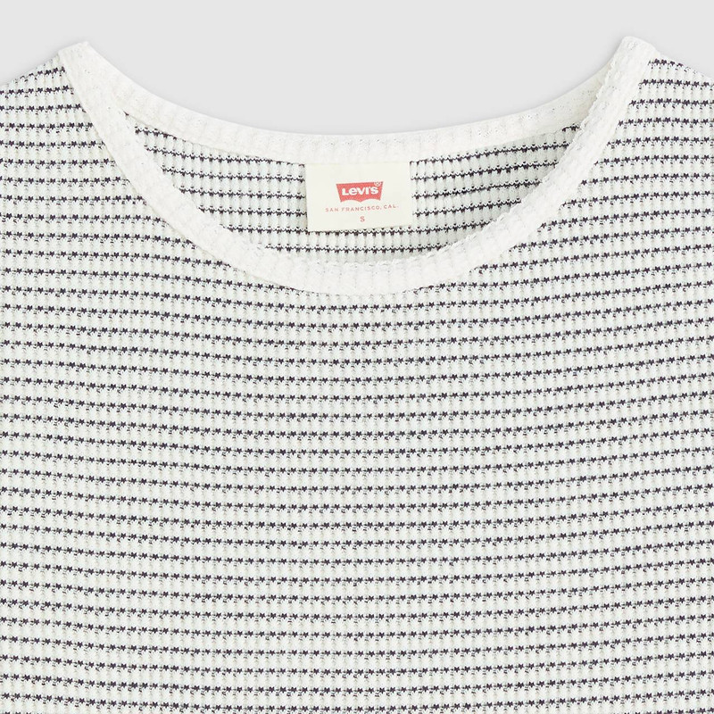 DRY GOODS WAFFLE CAP-SLEEVE TEE 6