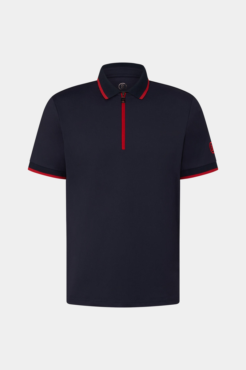 Cody Functional polo shirt in Navy blue 1