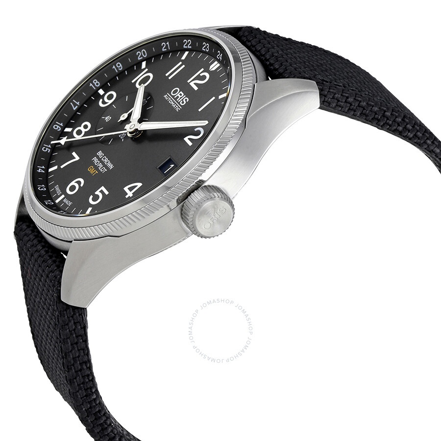 Oris - Oris Big Crown Propilot Grey Dial Men's GMT Watch 01 748 7710 4063-07 5 22 15FC - 2