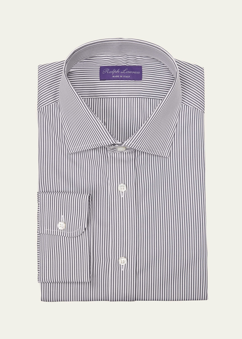 Men's Aston Bengal Stripe Dress Shirt 1