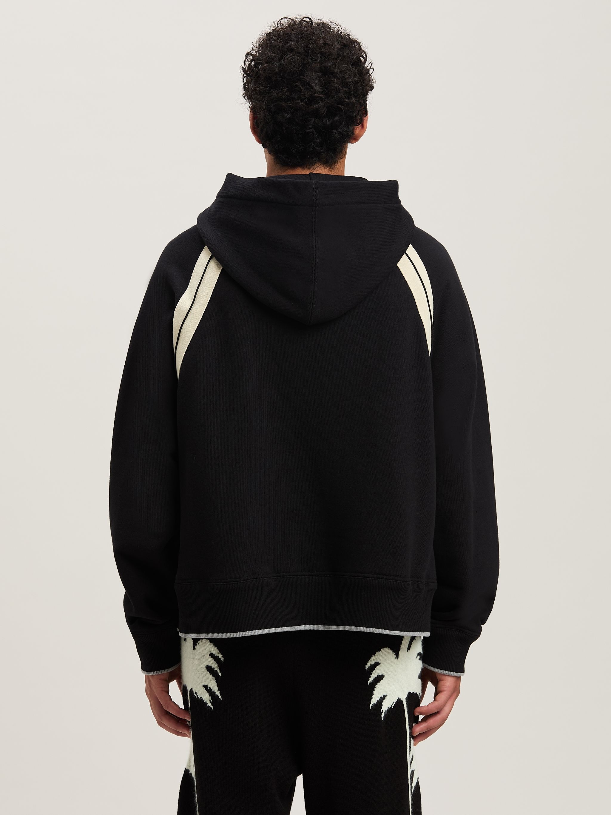 Curved Logo Track hoodie - 5