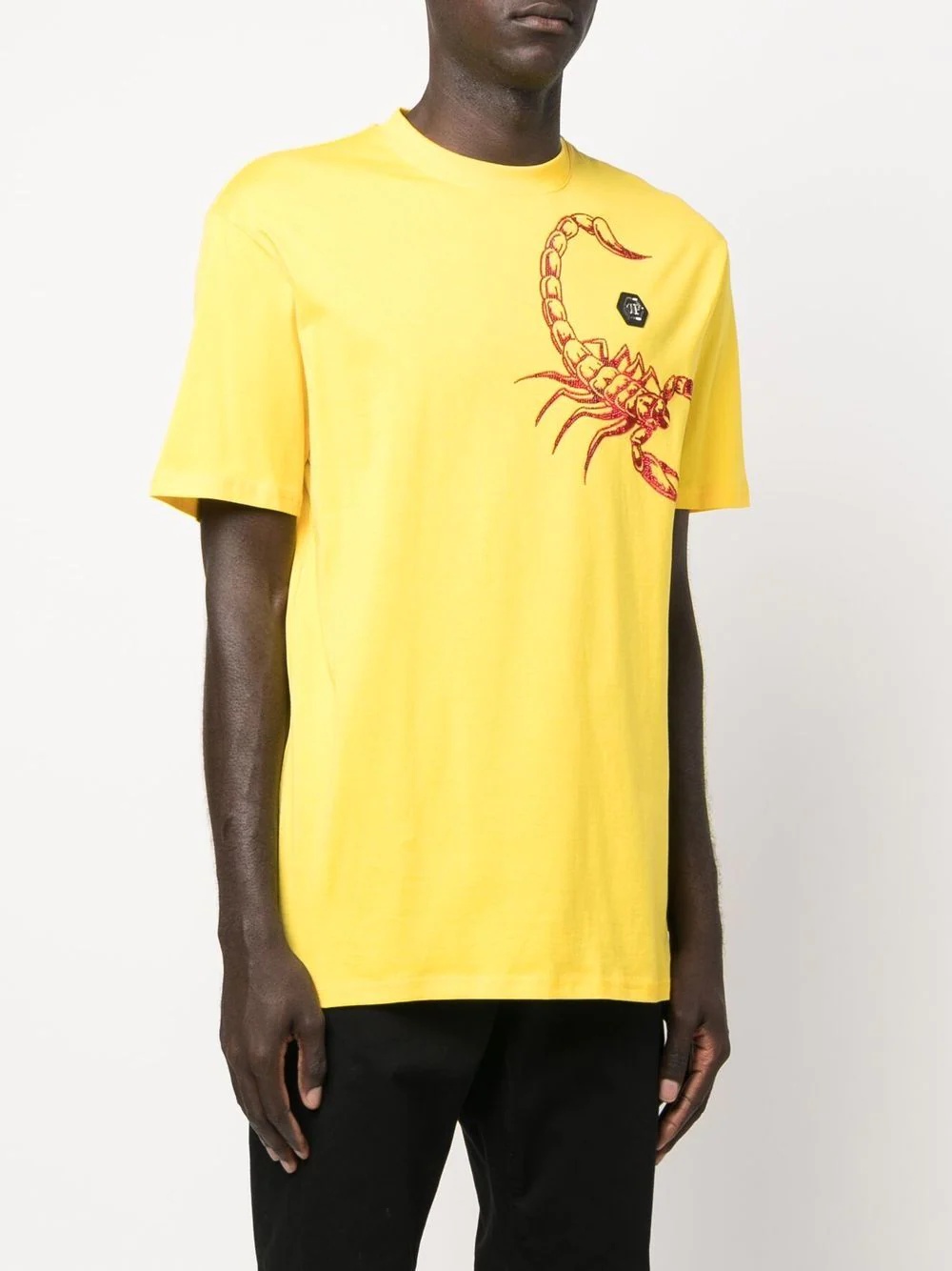 Scorpion-print short-sleeve T-shirt - 3