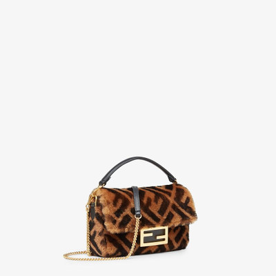 FENDI Brown sheepskin bag outlook