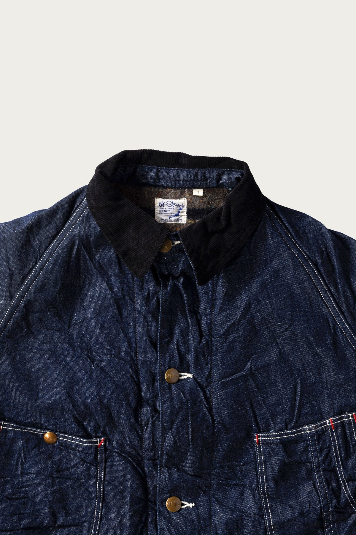 Wool Liner Relax Fit Denim Coverall - One Wash - 2