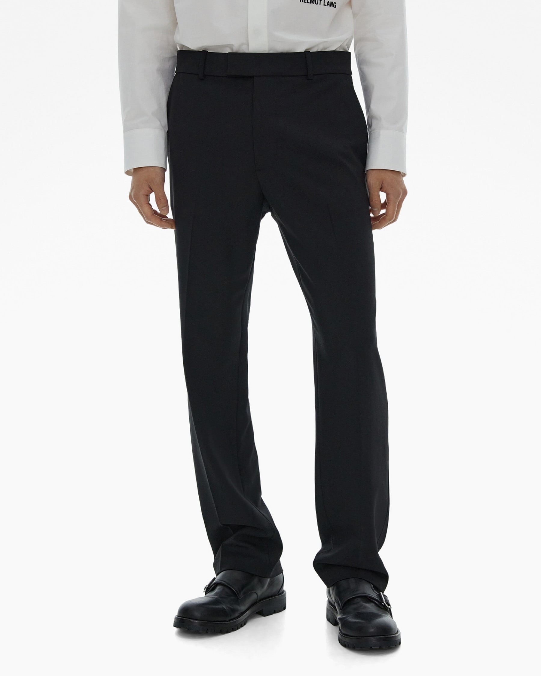 STRETCH WOOL SUIT PANT - 3