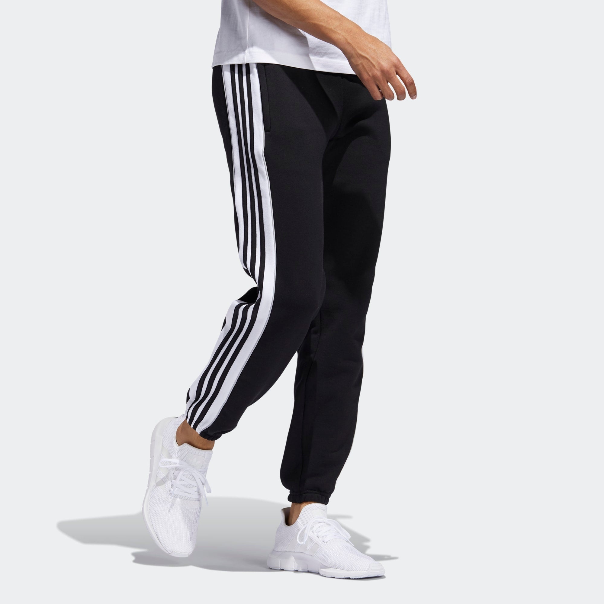 adidas originals 3-Stripe Panel Sweatpants logo ED6255 - 5