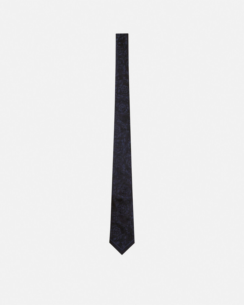 Barocco Jacquard Silk Tie - 1