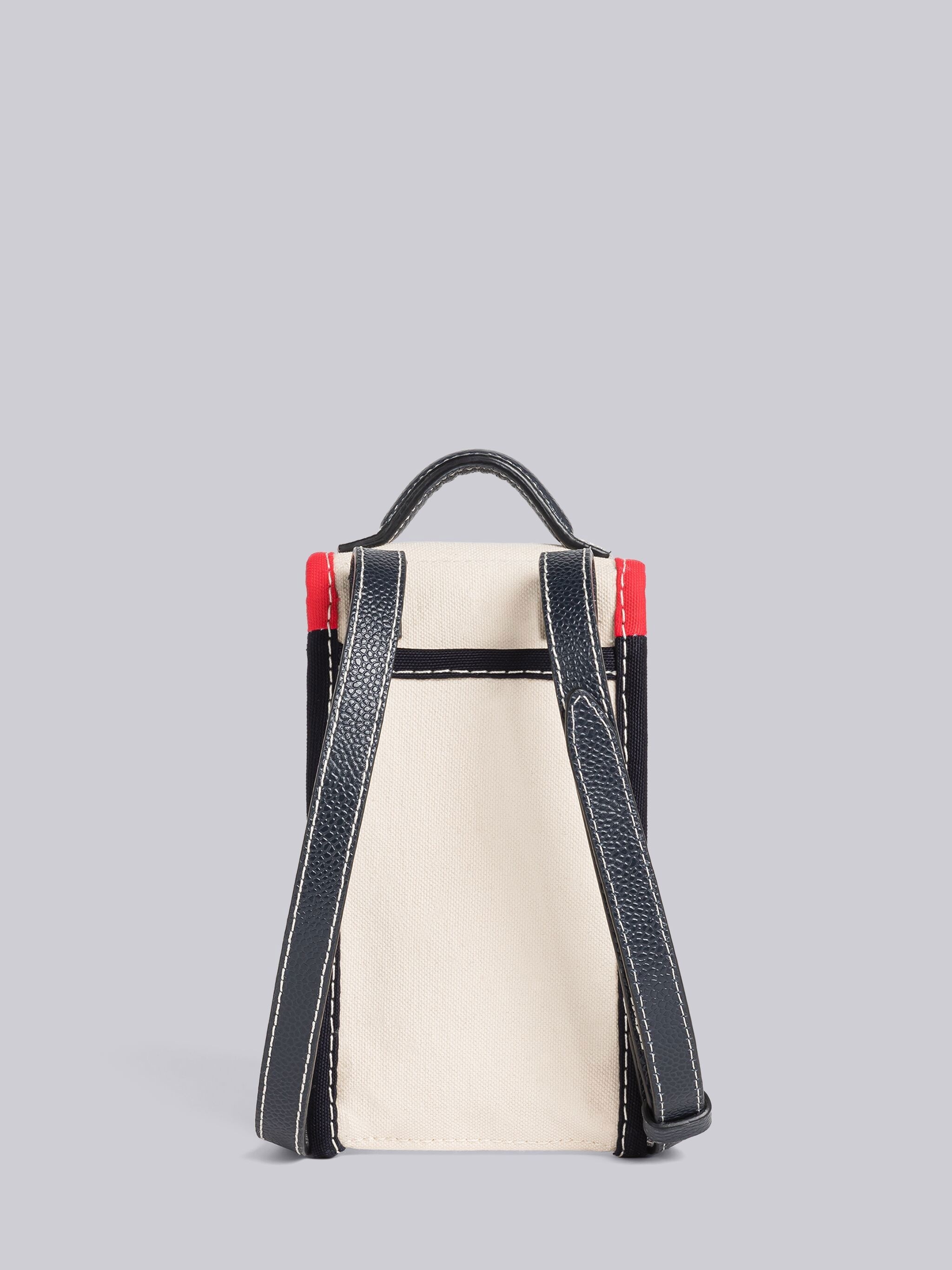 COTTON CANVAS CROSSBODY PHONE HOLDER - 3