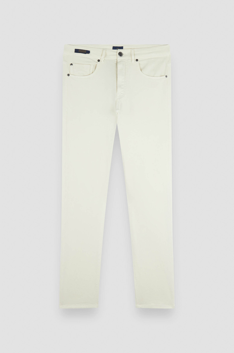 STRETCH COTTON 5 POCKETS TROUSERS 1