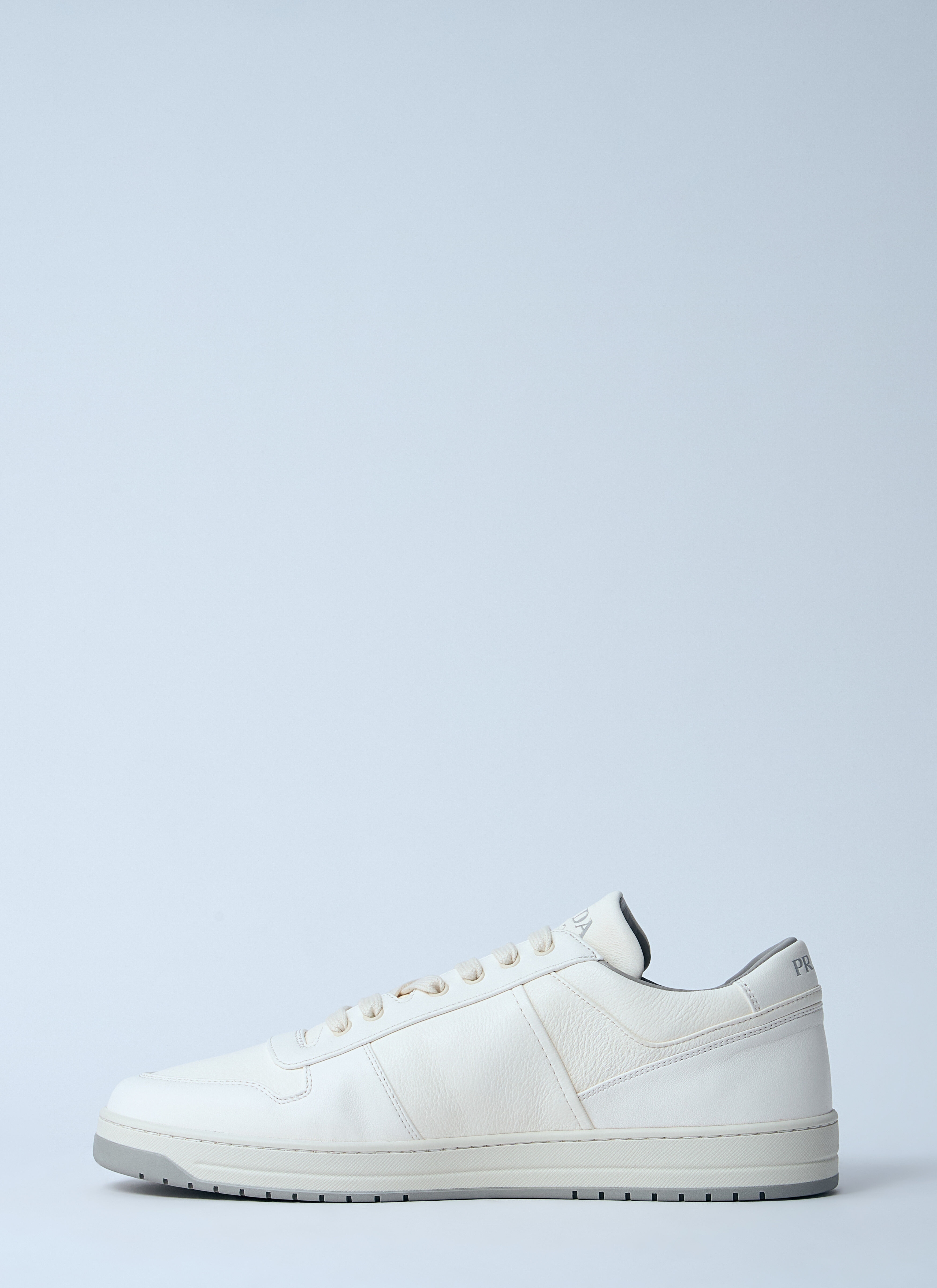 Leather Low-Top Sneakers - 4