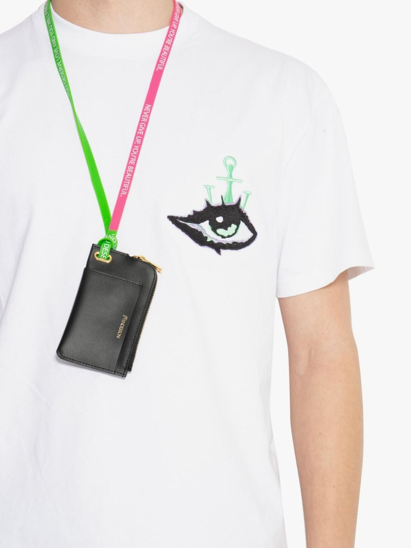 JW Anderson ZIP-UP CARDHOLDER WITH SILICONE STRAP outlook