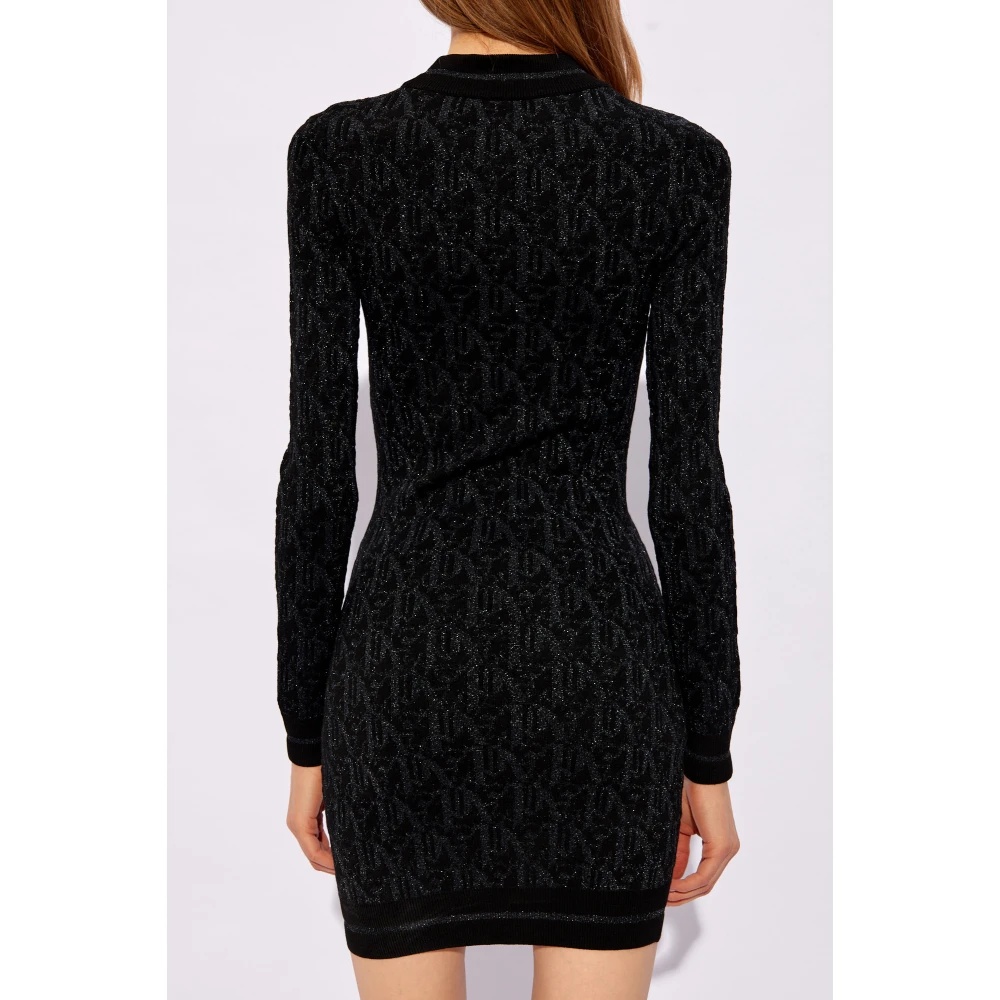 ワンピース Palm Angels Dress With Logo Palm Angels glitter-logo Jumper Dress | Black | FARFETCH