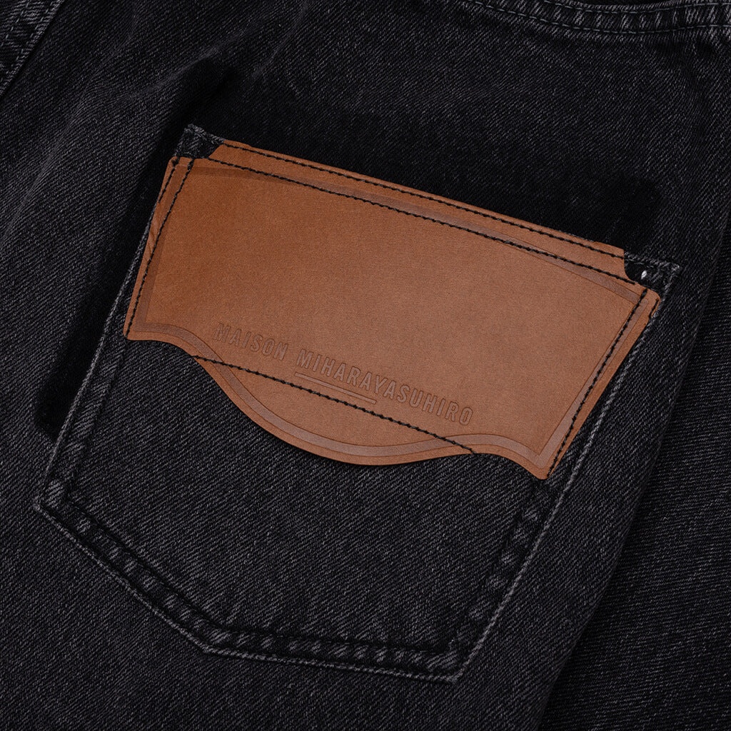 WAIST EASY JEANS - BLACK - 4