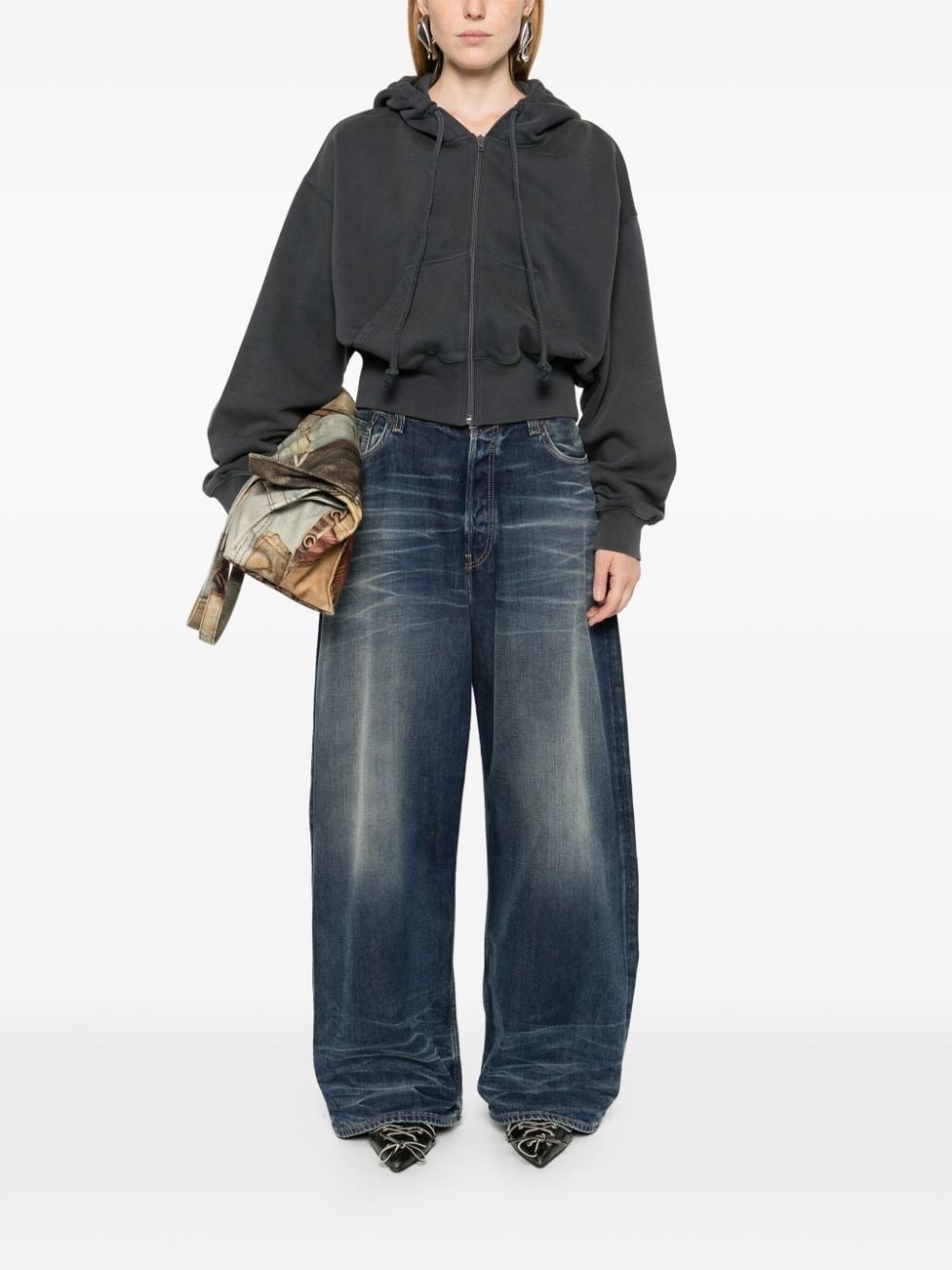 wide-leg jeans - 2