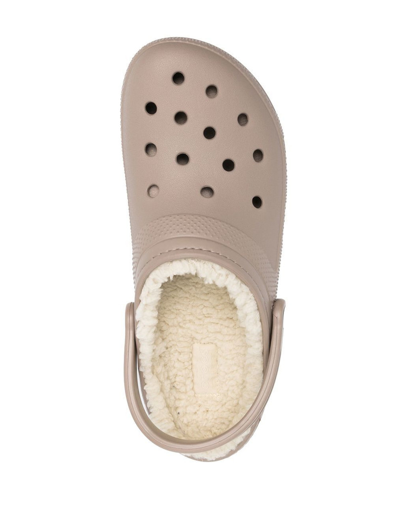 Classic Lined slingback clogs 4