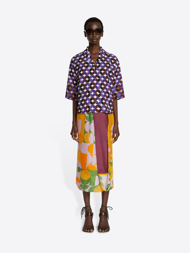 Dries Van Noten SILK WRAP SKIRT outlook