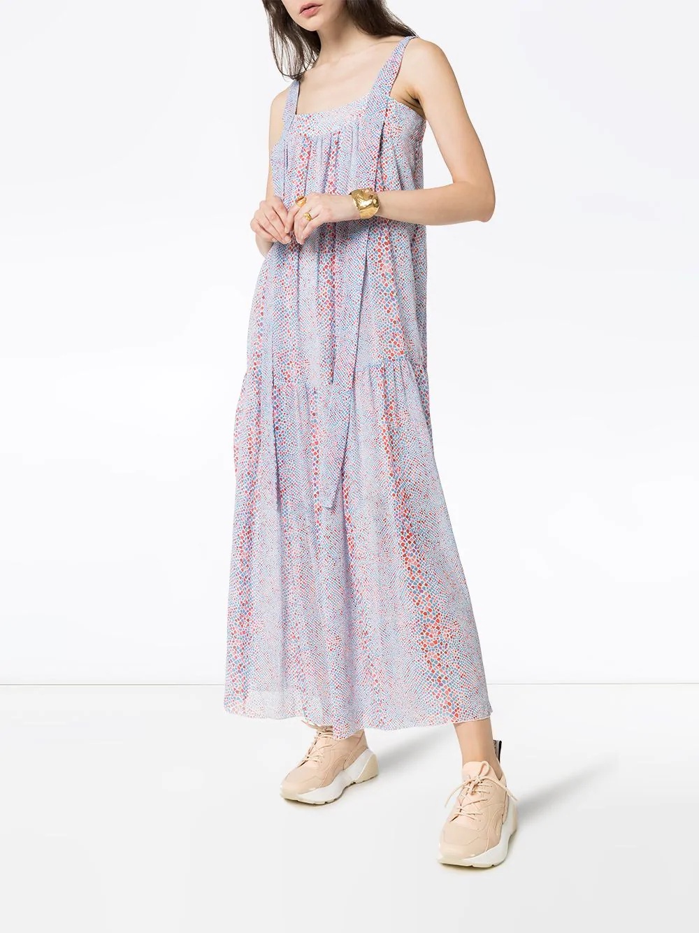 printed maxi dress - 3