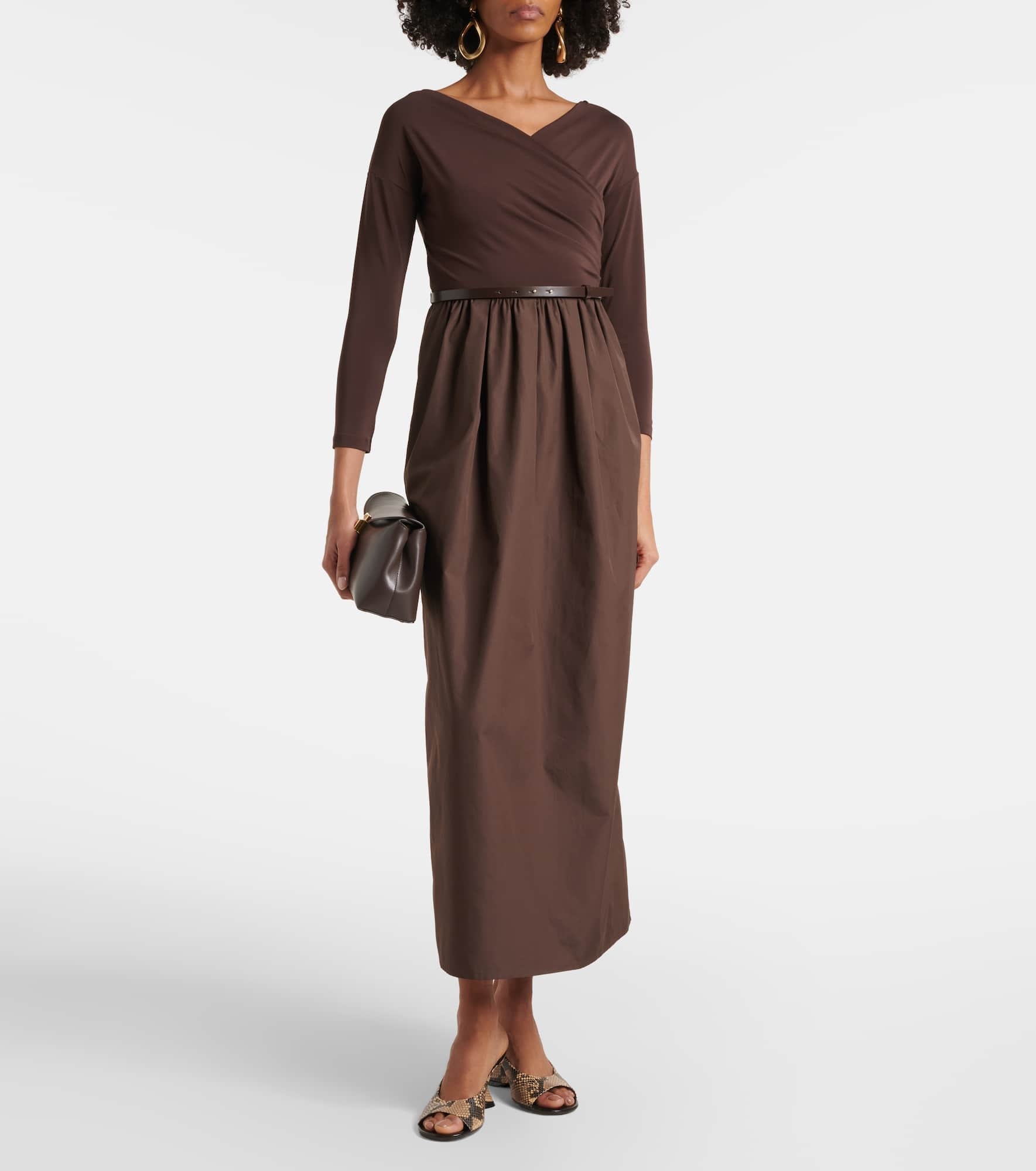 Kaiser belted maxi dress - 2