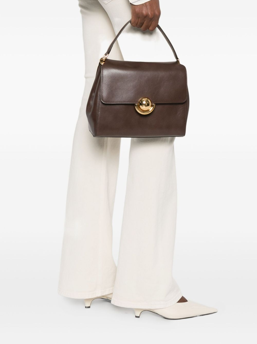 Domus leather tote bag - 2