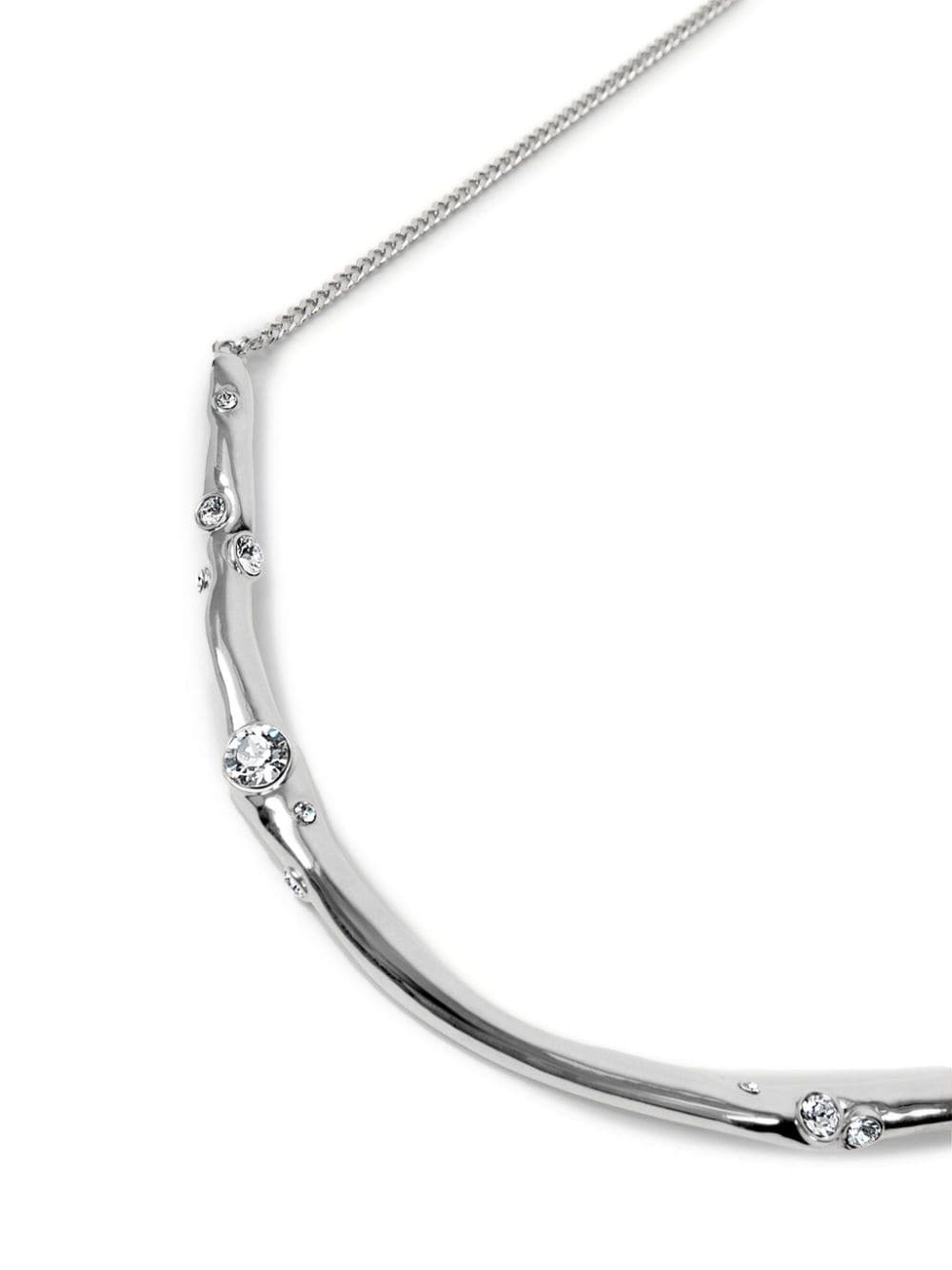 crystal-embellished necklace - 2