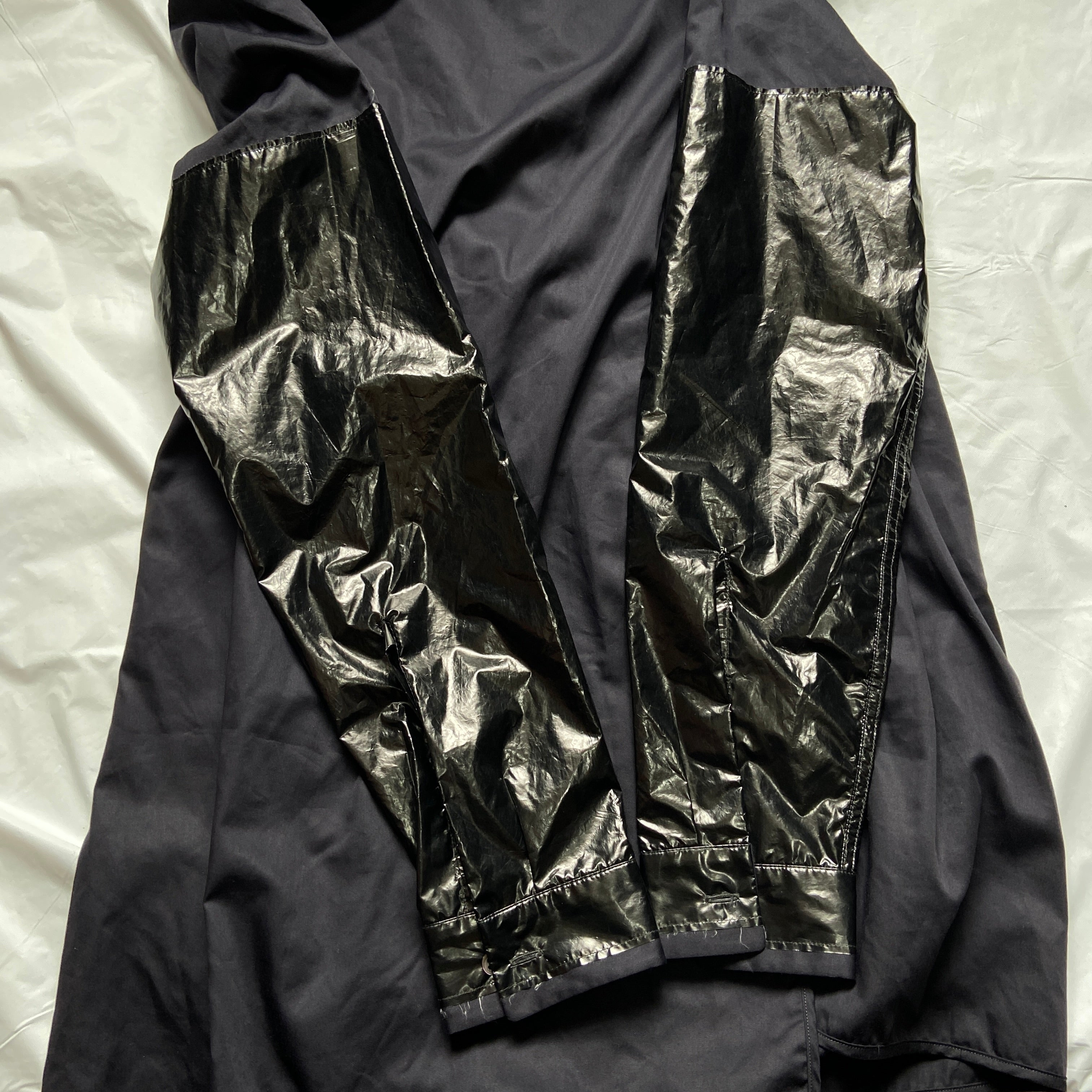 zOthers - Damir domar black cut sleeve slave collar shirt 48 - 5