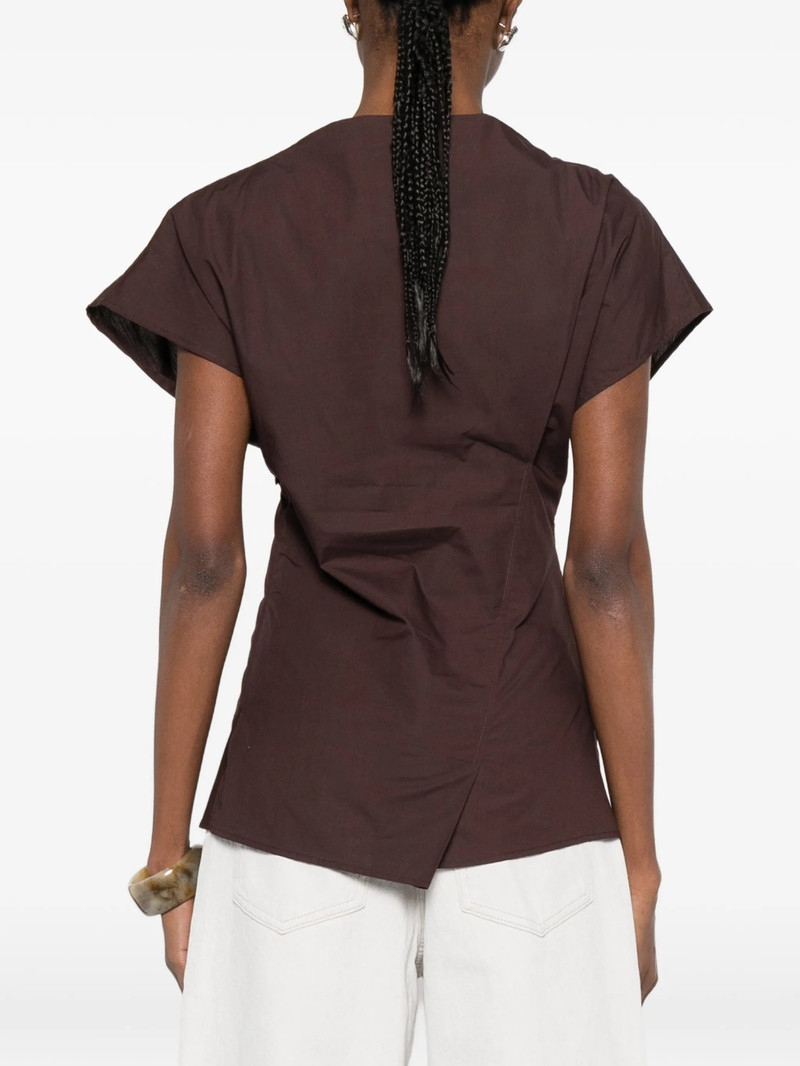 Soeur Fedora Draped Top 3