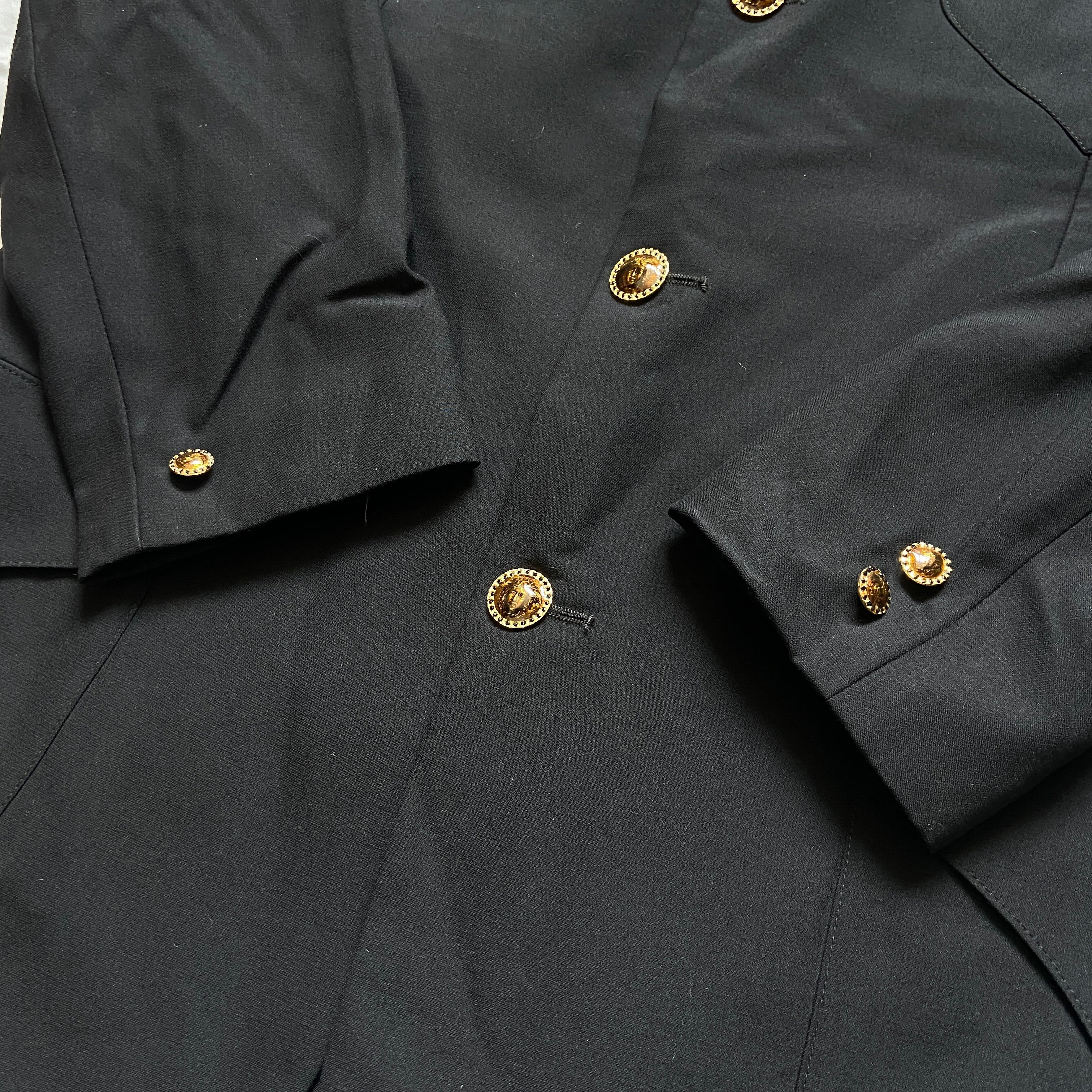 Gianni Versace 92aw gold embellishment western cowboy blazer 52 - 14