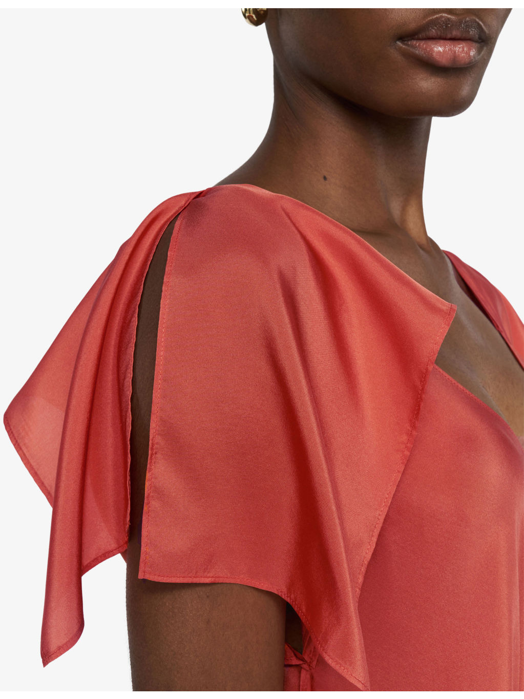 Plumet Asymmetric-Hem Silk-Habotai Maxi Dress - 5