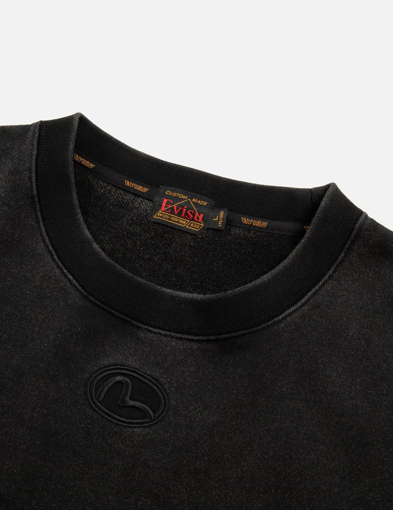 LOGO AND SEAGULL PRINT LOOSE FIT SWEATSHIRT 7