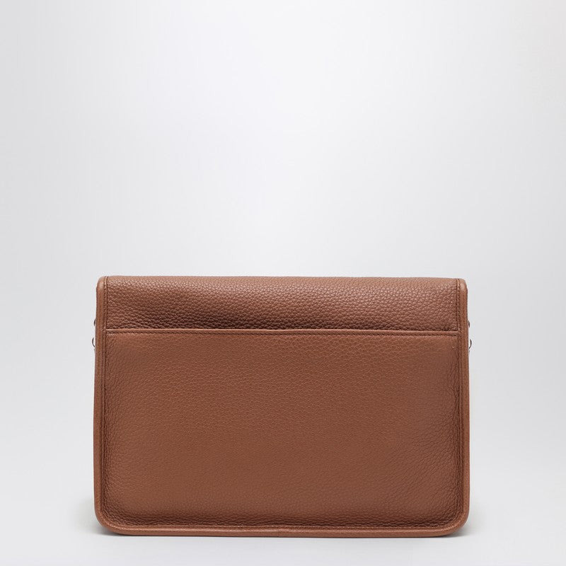 Prada Cognac-Coloured Leather Shoulder Bag Men - 2