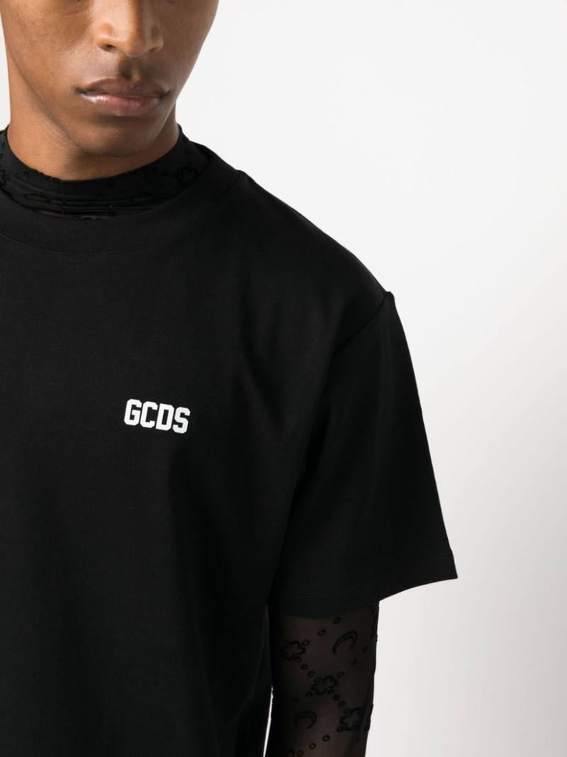 logo-print cotton T-shirt 5