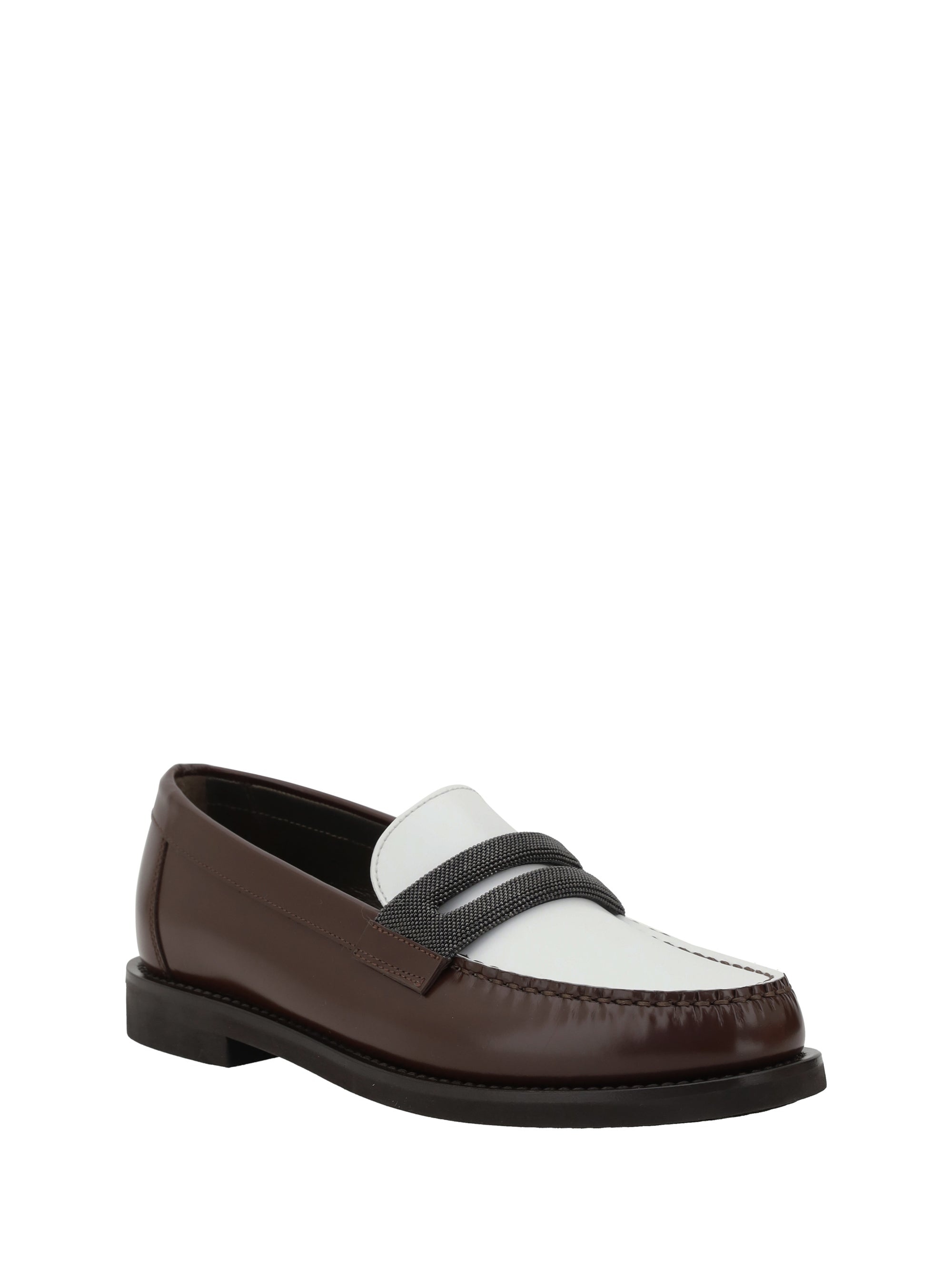 Brunello Cucinelli Women Bicolored Loafers - 2