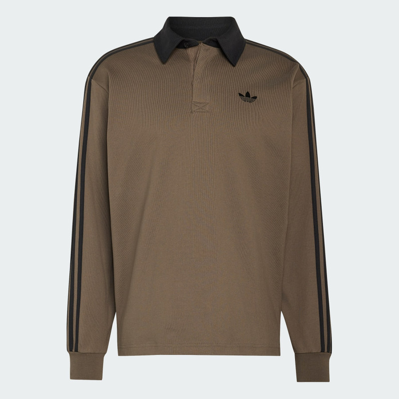 3-STRIPES RUGBY LONGSLEEVE POLO 1