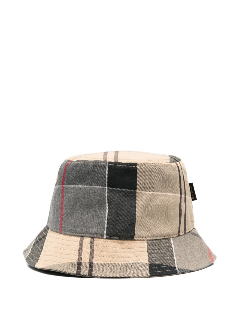 Barbour Telfield tartan bucket hat outlook