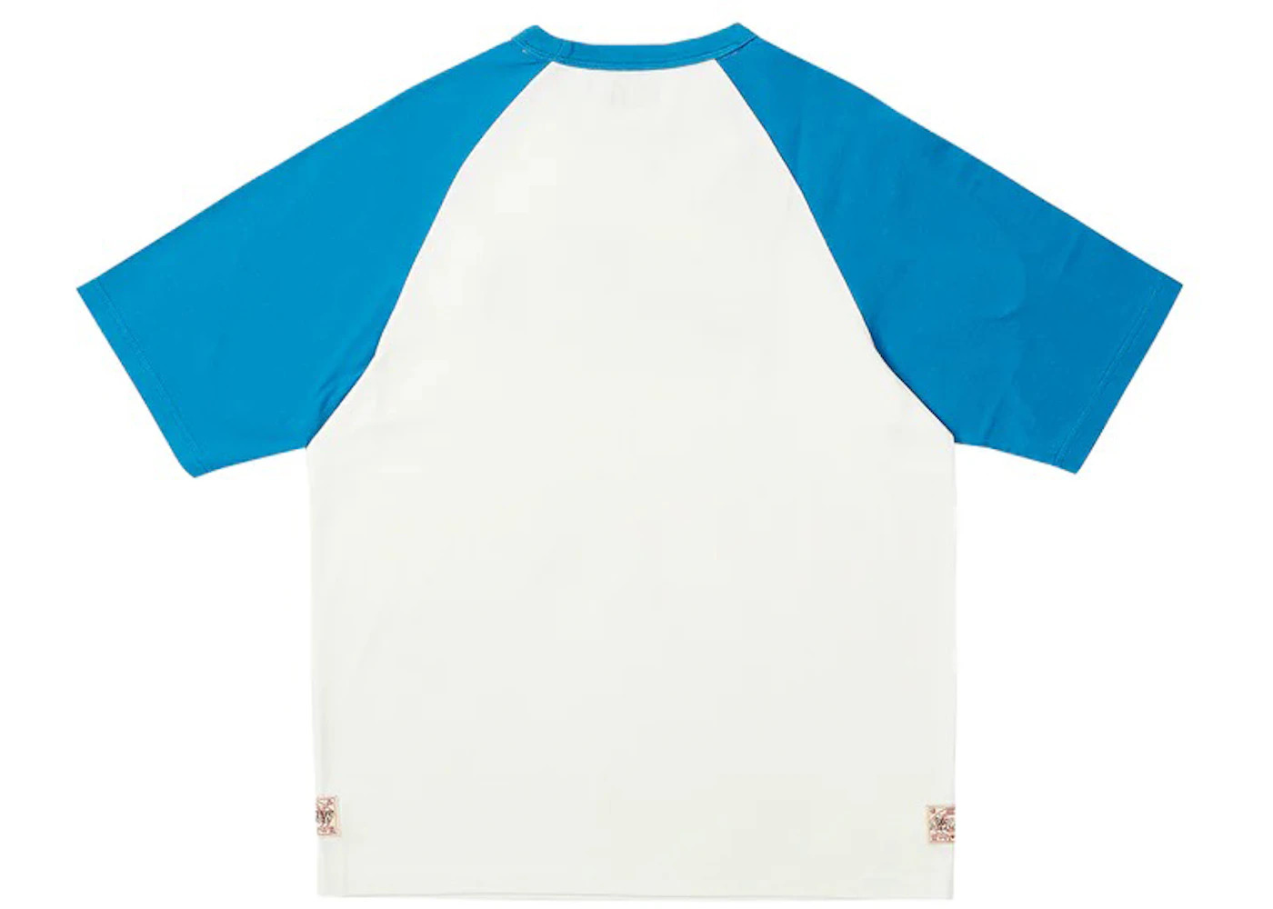 Palace x Evisu Seagull Raglan T-shirt Off White - 2