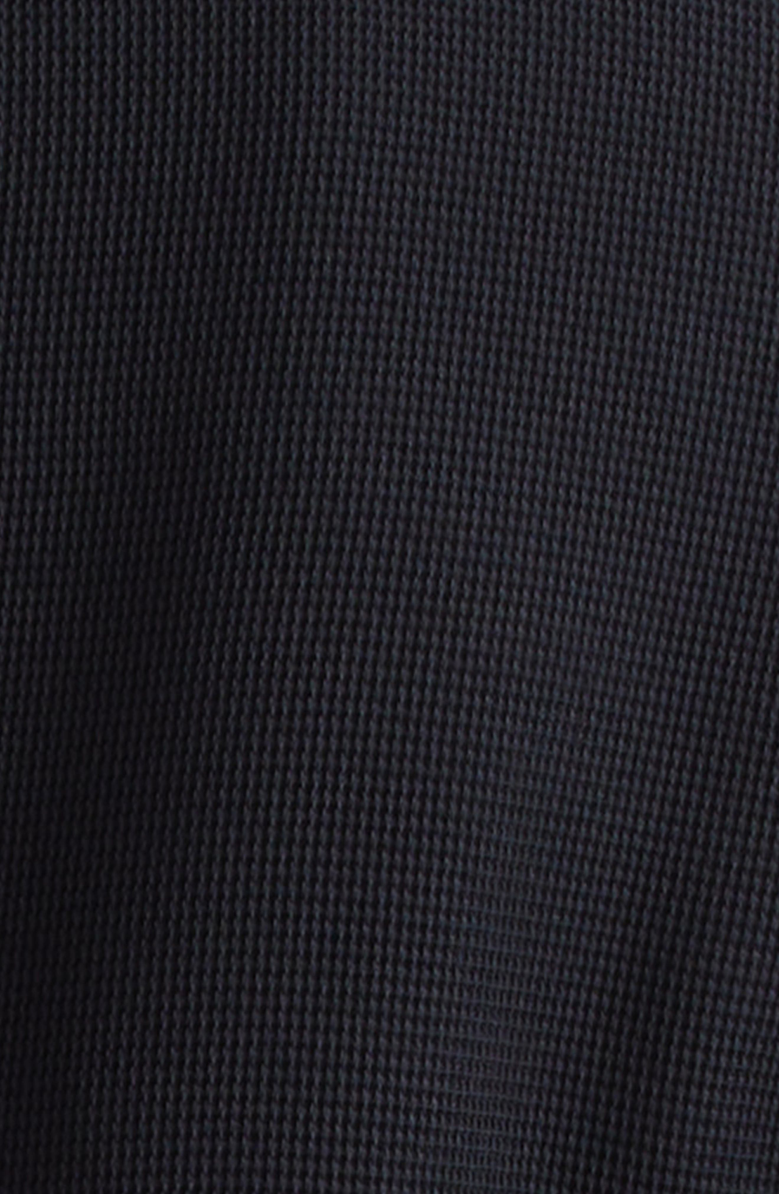 Emporio Armani Techno Waffle Blazer in Solid Black at Nordstrom - 6