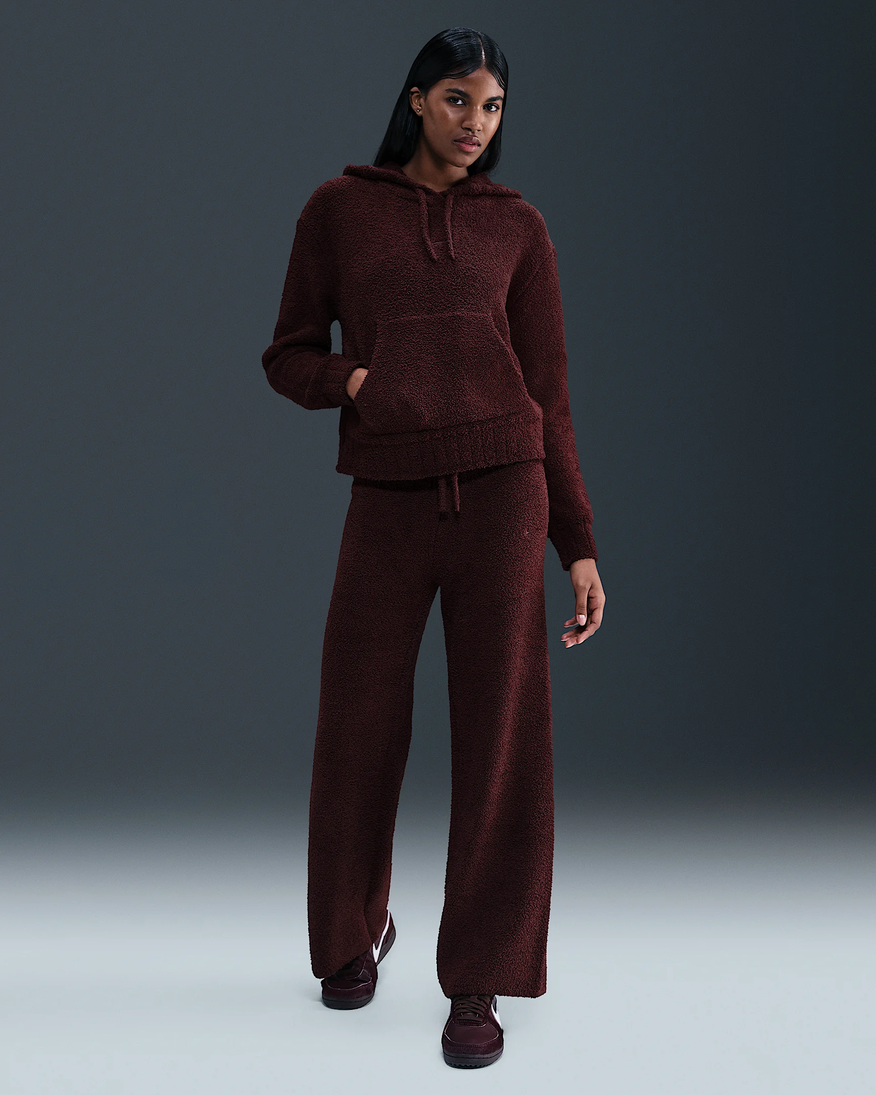 Nike Sportswear Phoenix Cozy Bouclé Women's Slim Knit Pants - 1
