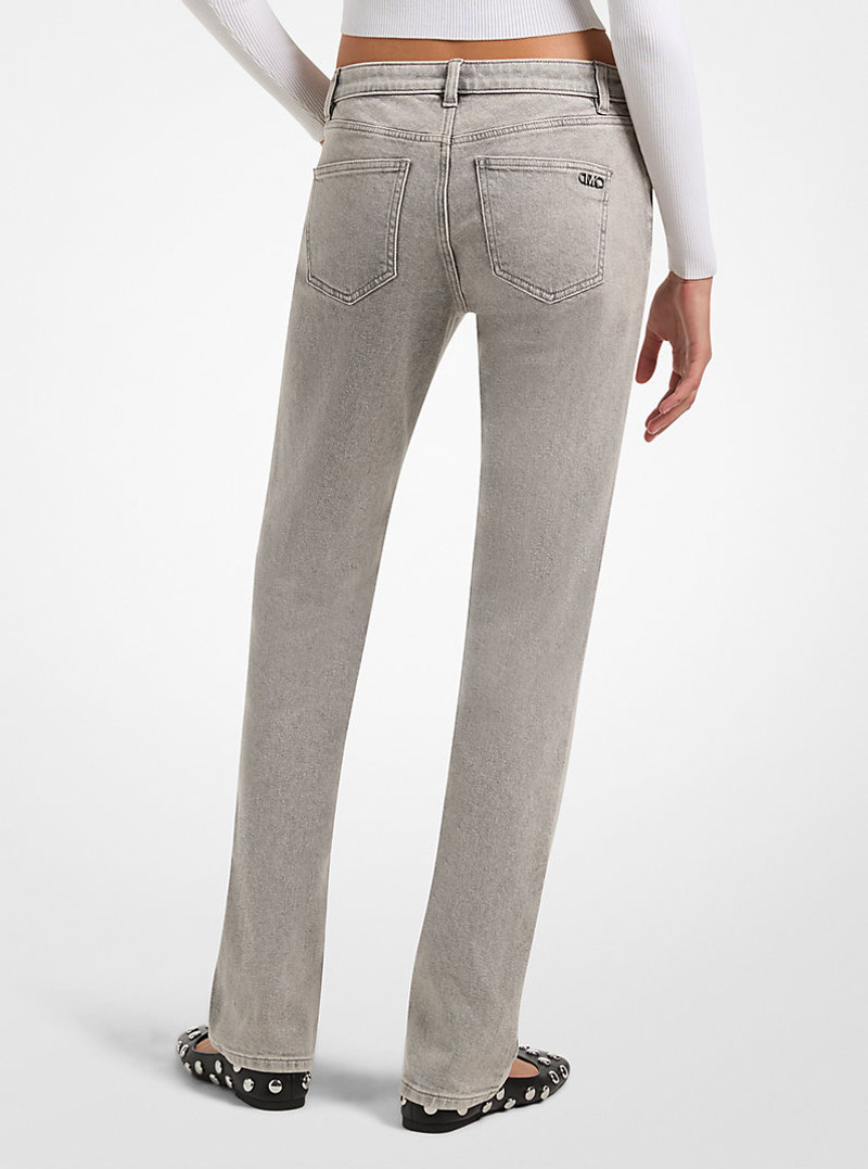 MICHAEL KORS Stretch Denim Cigarette Jeans outlook