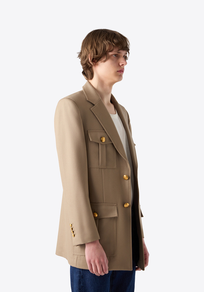 JACKET 171 BEIGE CAVALRY TWILL - 6
