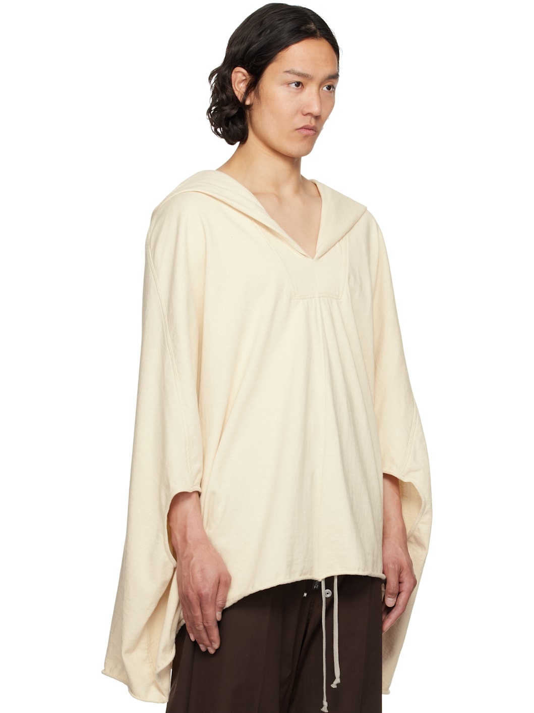 Off-White Hollywood Hooded Kaftan Hoodie - 2