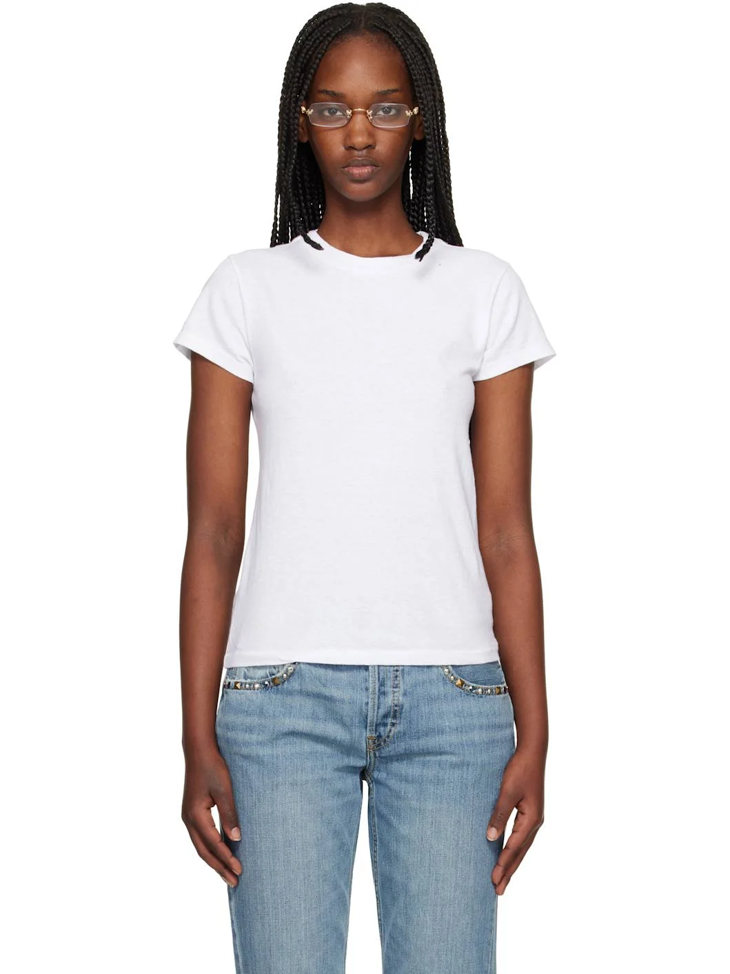 White Hanes Edition 1960s Slim T-shirt - 1