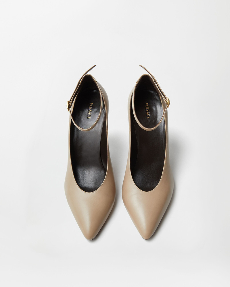 Gianni Leather Pumps 90 mm 3