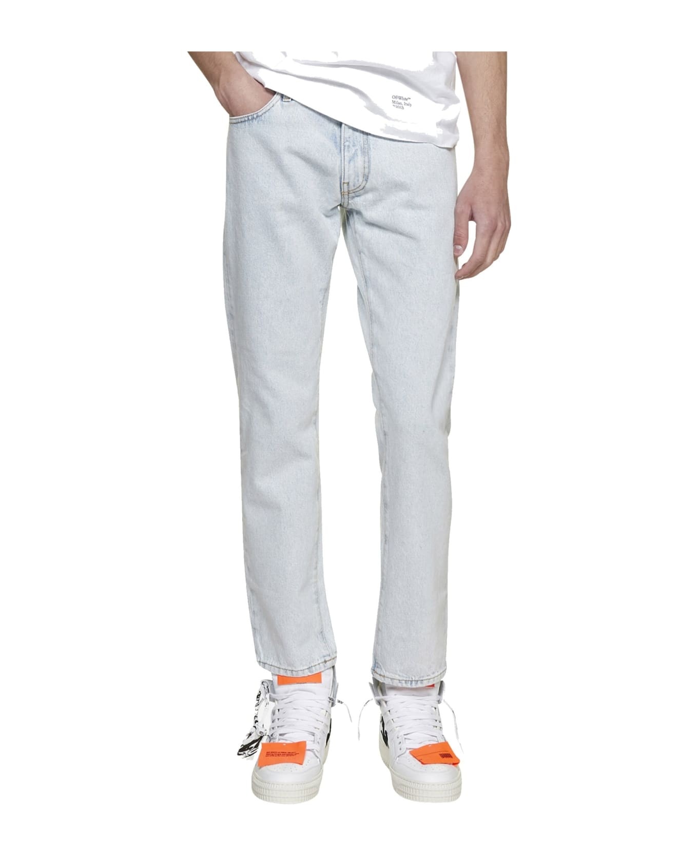 Slim Fit Diag Jeans - 2