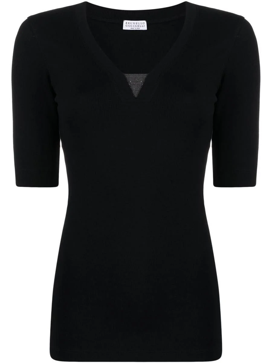 Brunello Cucinelli BRUNELLO CUCINELLI 'MONILE' T-SHIRT - 1